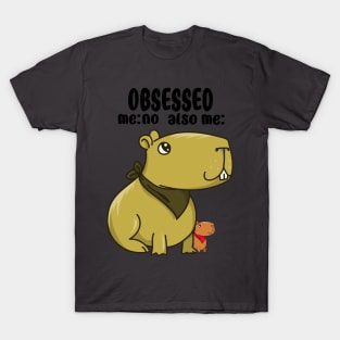 Capybara Obsession T-Shirt